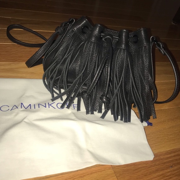 Rebecca Minkoff small tassel cross body bag - Picture 2 of 4